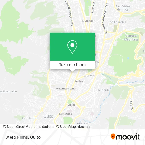 Utero Films map