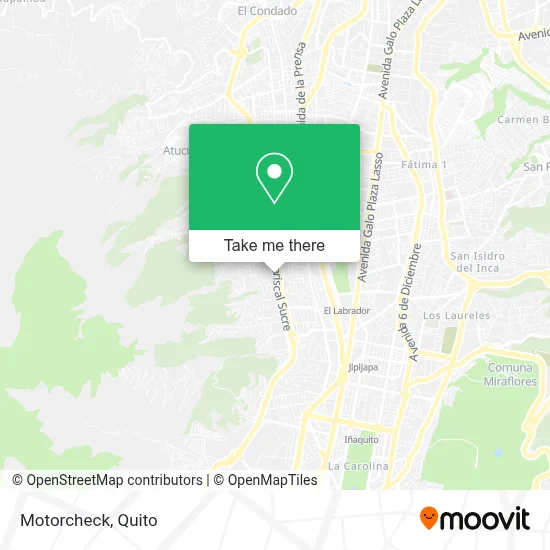 Motorcheck map