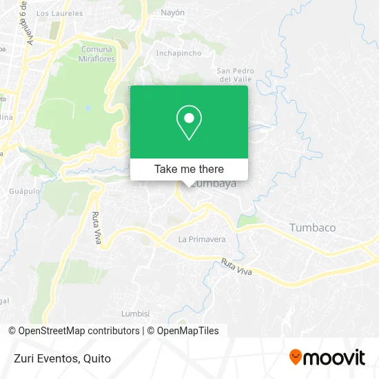 Zuri Eventos map