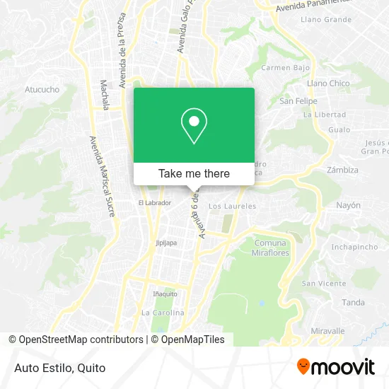 Auto Estilo map