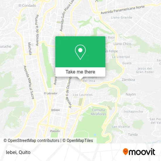 Iebei map