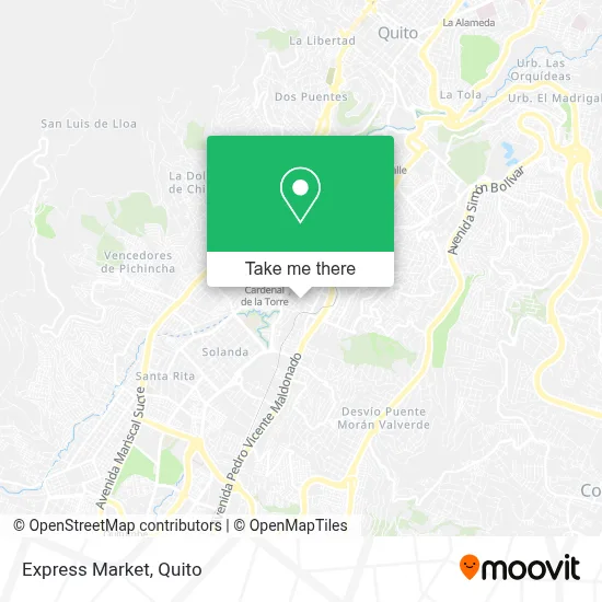 Express Market map