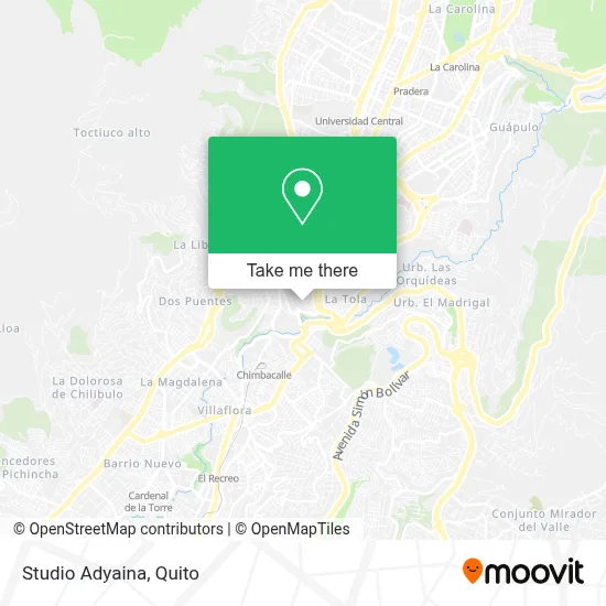 Studio Adyaina map