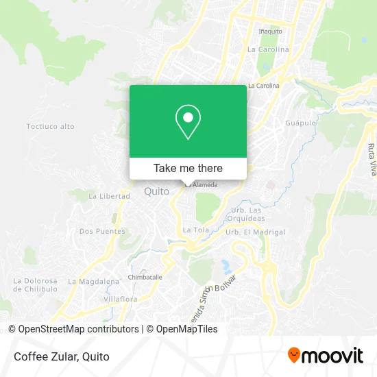 Coffee Zular map