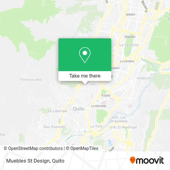 Muebles St Design map