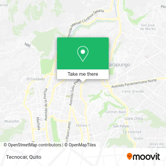 Tecnocar map