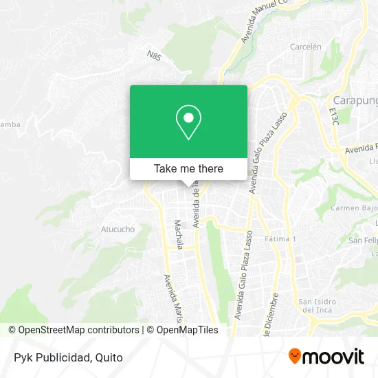Pyk Publicidad map