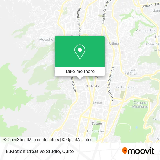 E.Motion Creative Studio map