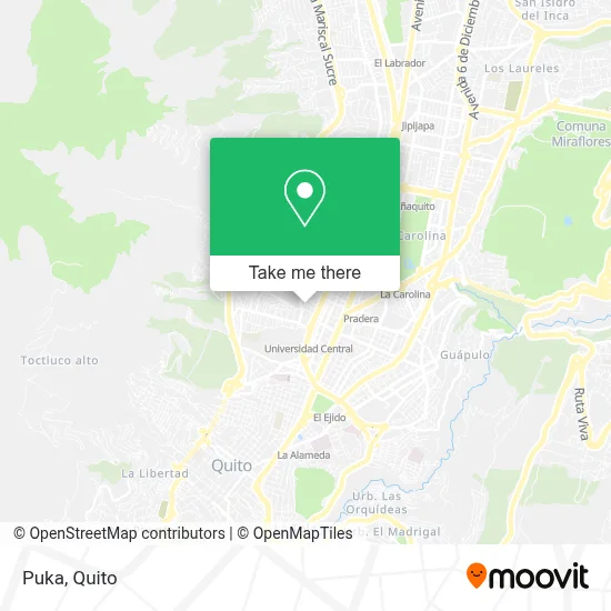 Puka map