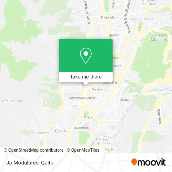 Jp Modulares map
