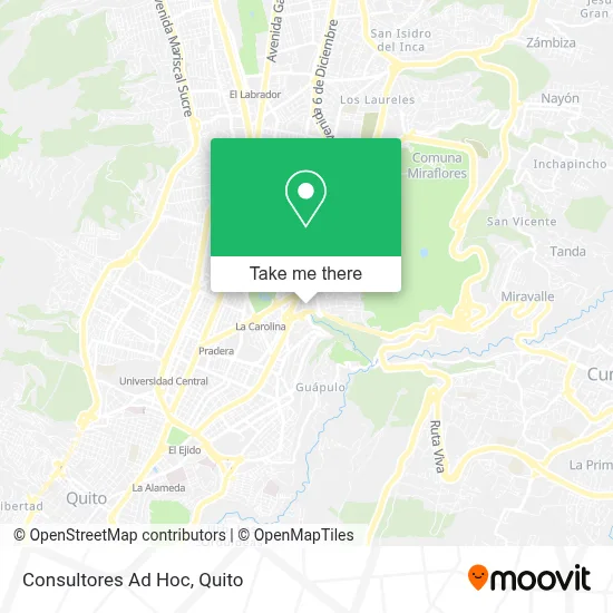 Consultores Ad Hoc map