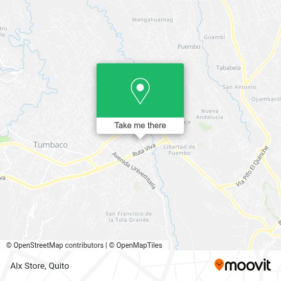 Alx Store map
