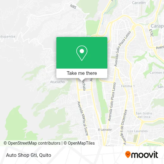 Auto Shop Gti map