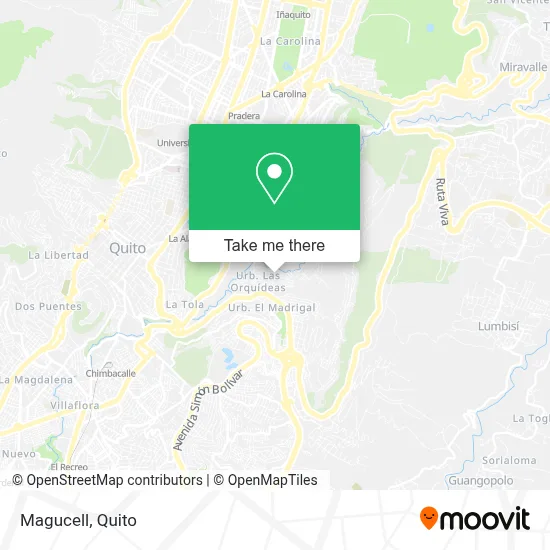 Magucell map