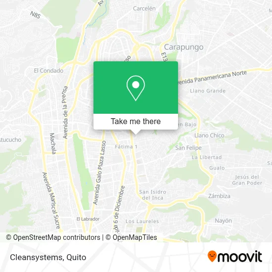 Cleansystems map
