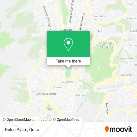 Dulce Pyure map
