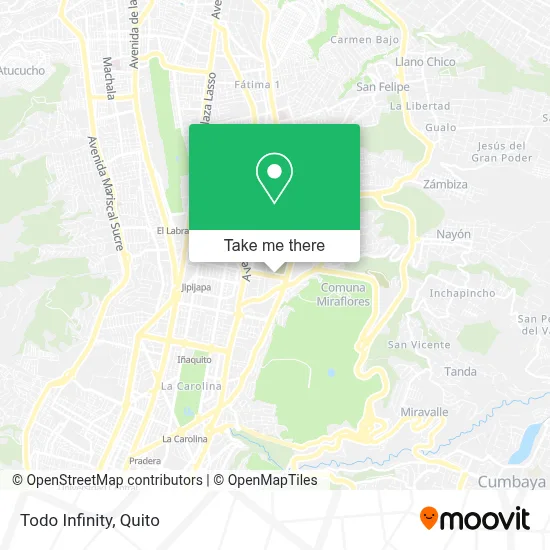 Todo Infinity map