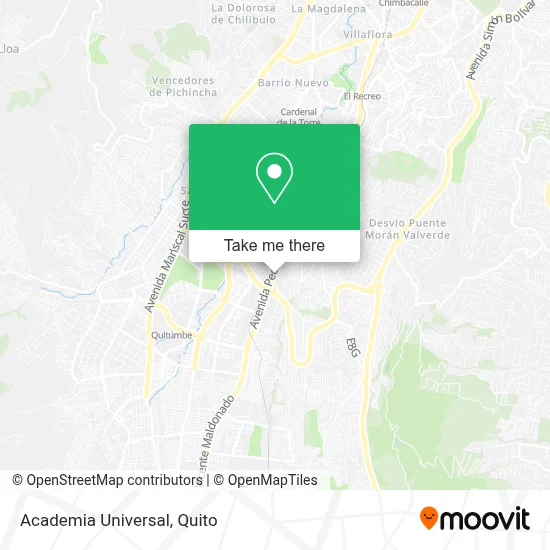 Academia Universal map