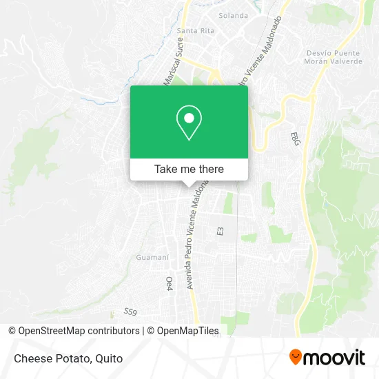 Cheese Potato map