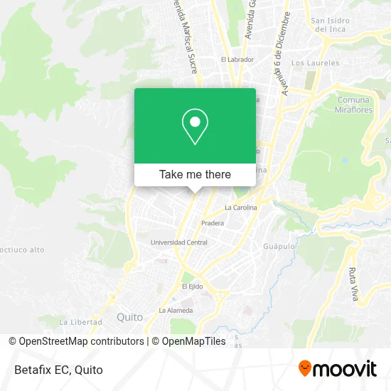 Betafix EC map