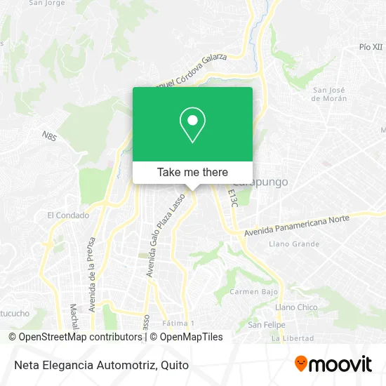 Neta Elegancia Automotriz map