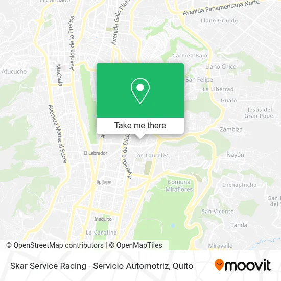 Skar Service Racing - Servicio Automotriz map
