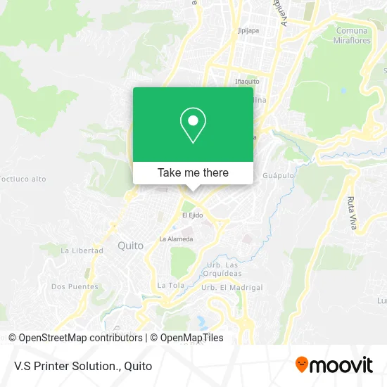 V.S Printer Solution. map