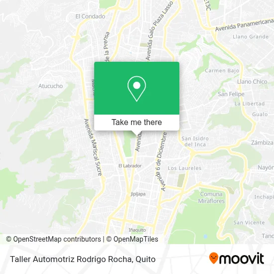 Taller Automotriz Rodrigo Rocha map