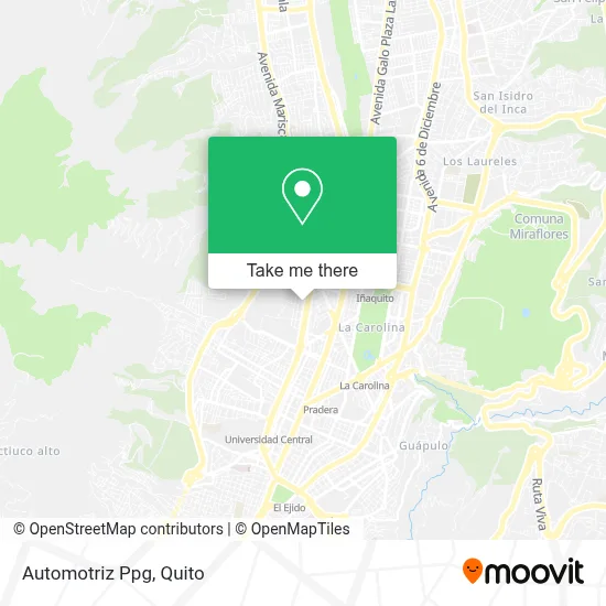 Automotriz Ppg map