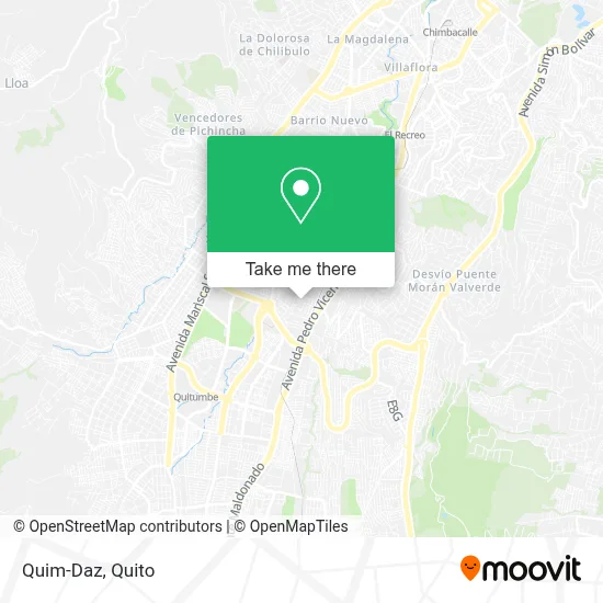 Quim-Daz map