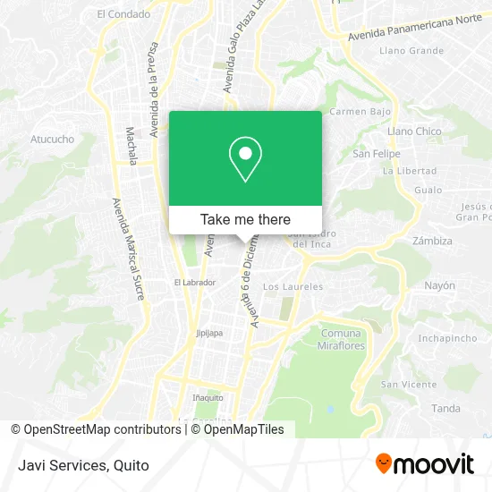 Javi Services map