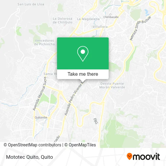 Mototec Quito map