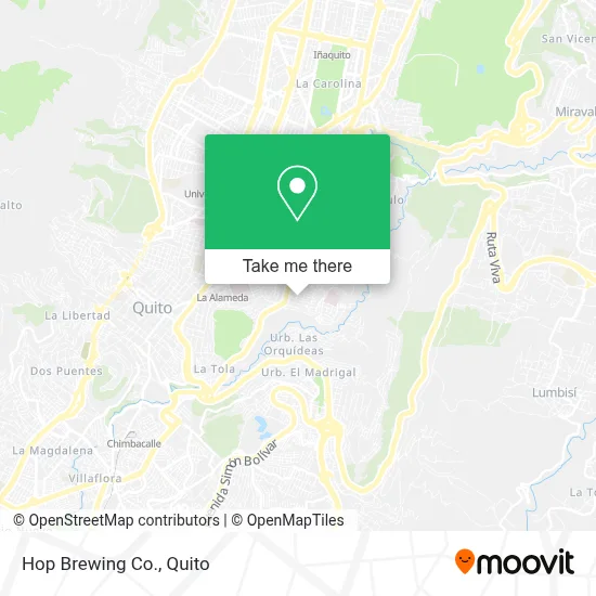 Hop Brewing Co. map