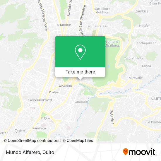 Mundo Alfarero map