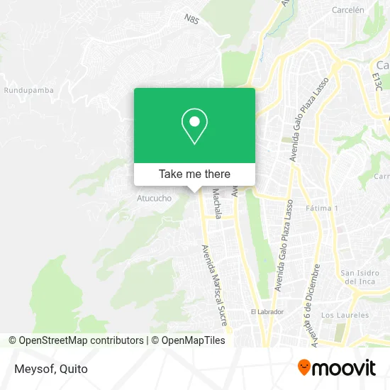 Meysof map