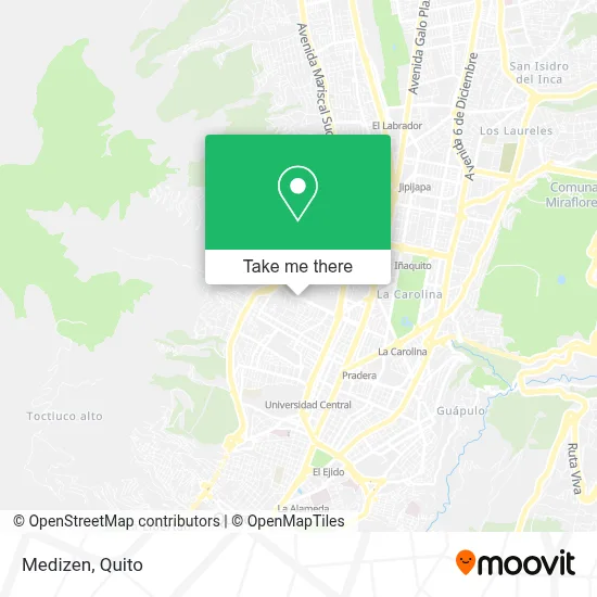 Medizen map