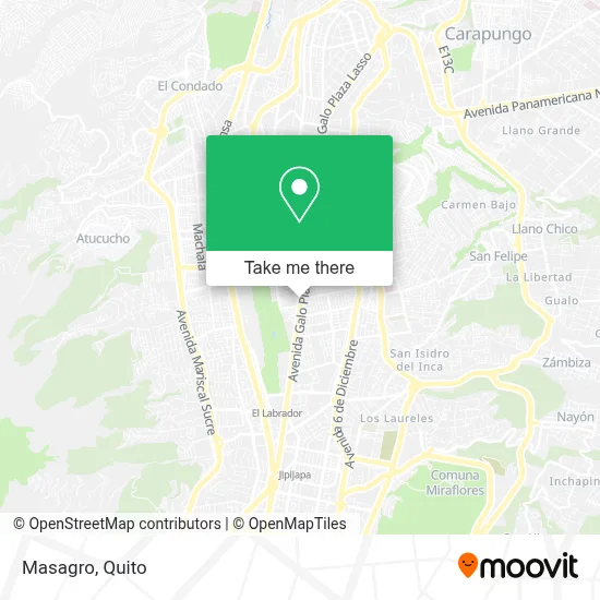 Masagro map