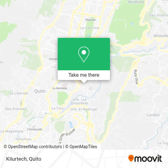 Kilurtech map