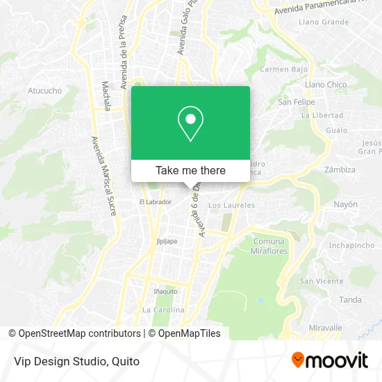 Vip Design Studio map