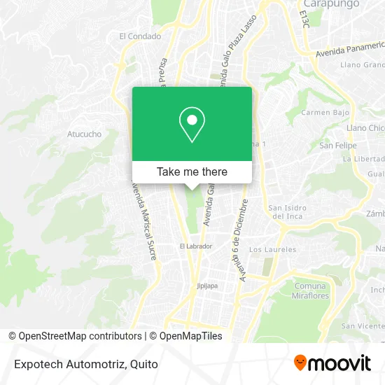 Expotech Automotriz map
