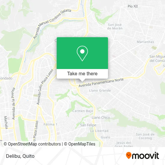 Delibu map