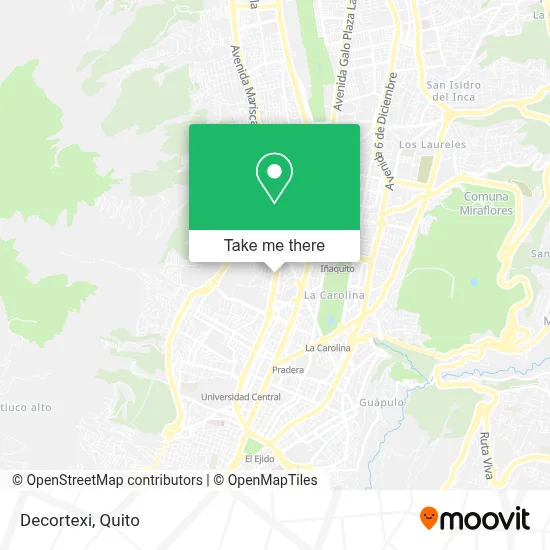 Decortexi map