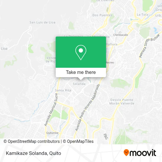 Kamikaze Solanda map