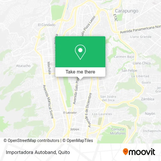 Importadora Autoband map