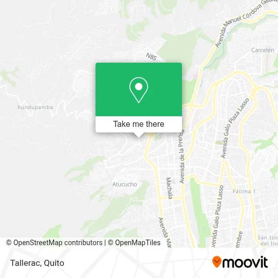Tallerac map