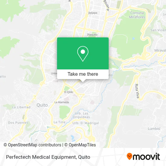 Perfectech Medical Equipment map