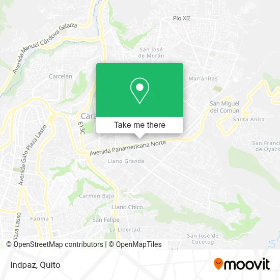 Indpaz map