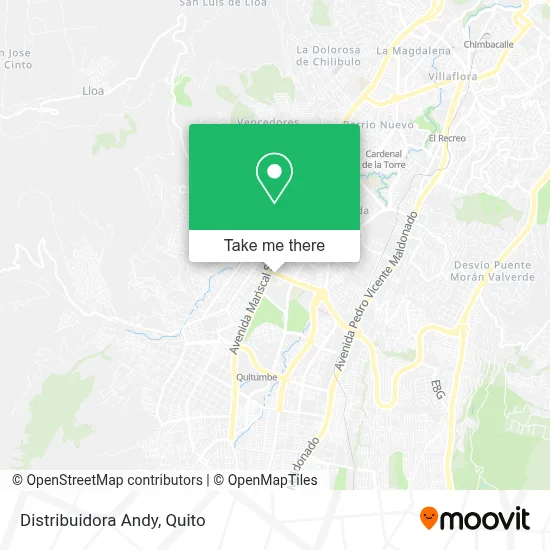 Distribuidora Andy map