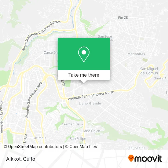 Aikkot map