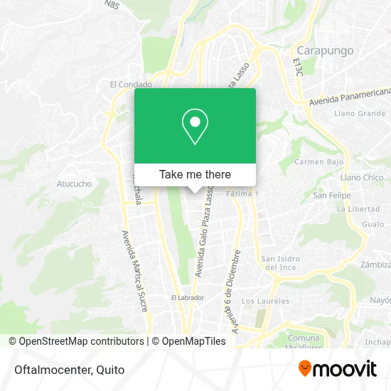 Oftalmocenter map